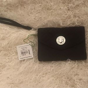 NWT- Vera Bradley Ur Turn Smartphone Wristlet - Classic Navy